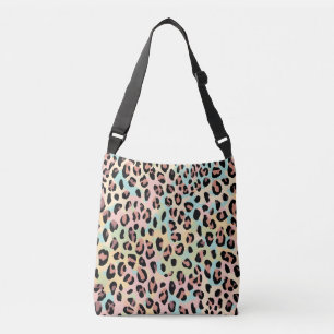 Sac Ajustable Empreinte de léopard Pastel coloré