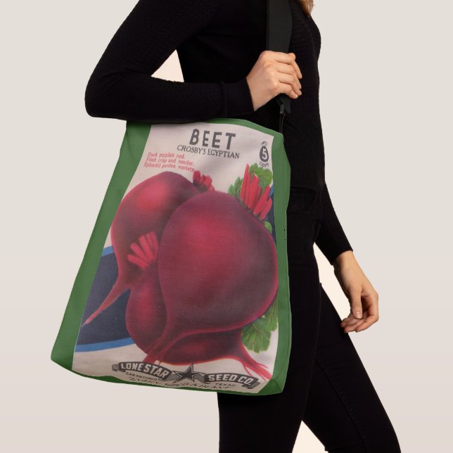 Sac Ajustable Empreinte de paquets de semences de betteraves des (De près)