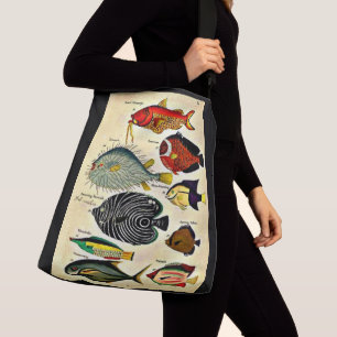Sac Ajustable empreinte de poisson