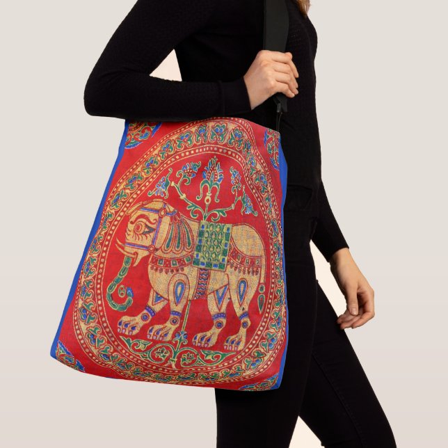 Sac Ajustable Empreinte d'éléphants d'Inde orientale (De près)