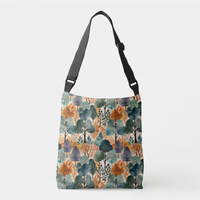 Sac Ajustable Enchanter les arbres d'automne (Devant)