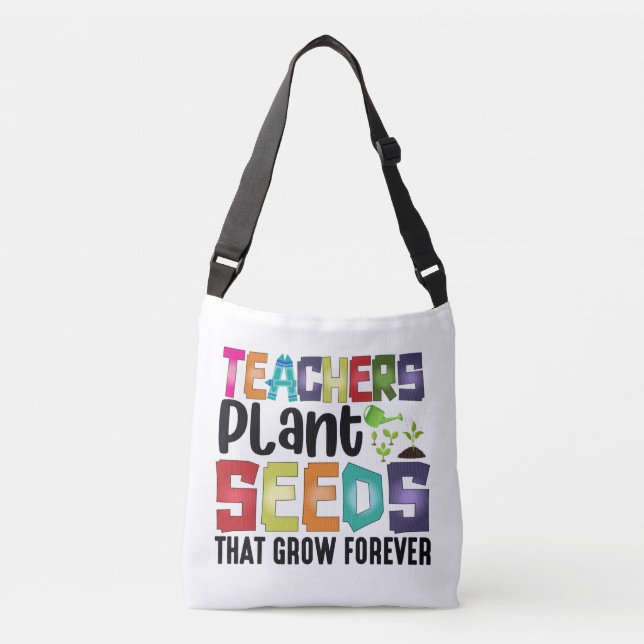 Sac Ajustable Enseignants Graines Plantes Qui Croissent Pour Tou (Devant)