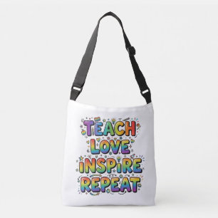 Sac Ajustable Enseignement Personnalisé Aimer Inspirer Répéter E