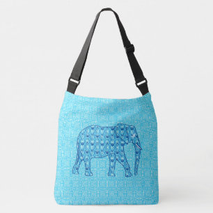 Sac Ajustable Ephène de fleur de Lotus - turquoise
