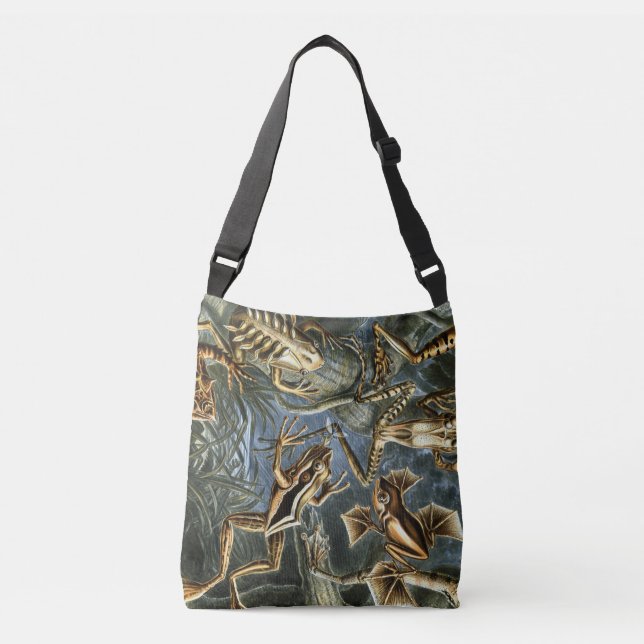Sac Ajustable Ernst Haeckel variété de grenouilles exotiques:Bat (Devant)