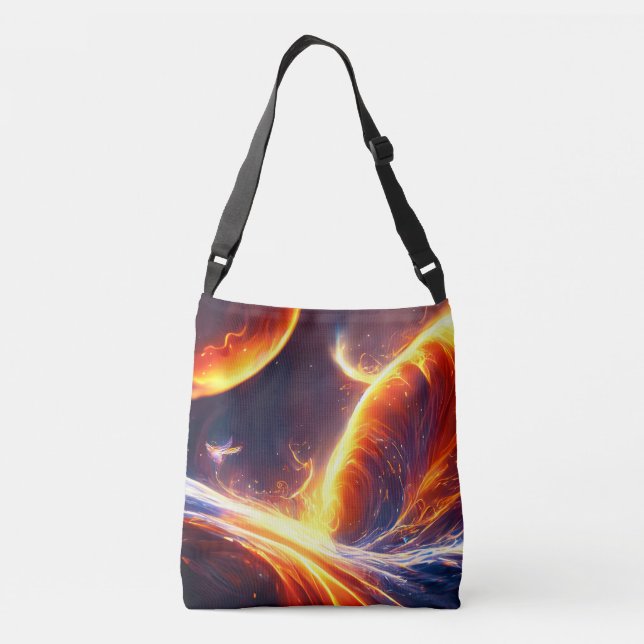 Sac Ajustable Espace d'eau de feu (Dos)