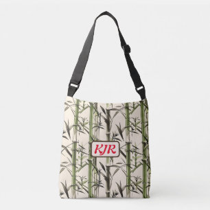Sac Ajustable Étapes en bambou vert et Feuille