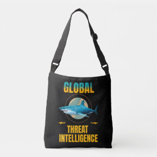 Sac Ajustable Expert en cybersécurité Requin Drôle