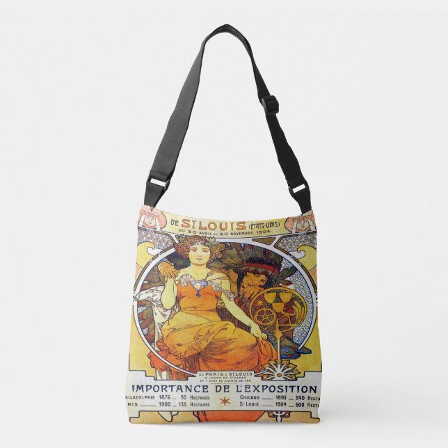 Sac Ajustable Exposition 1903 d'Alfons Mucha Universelle (Devant)