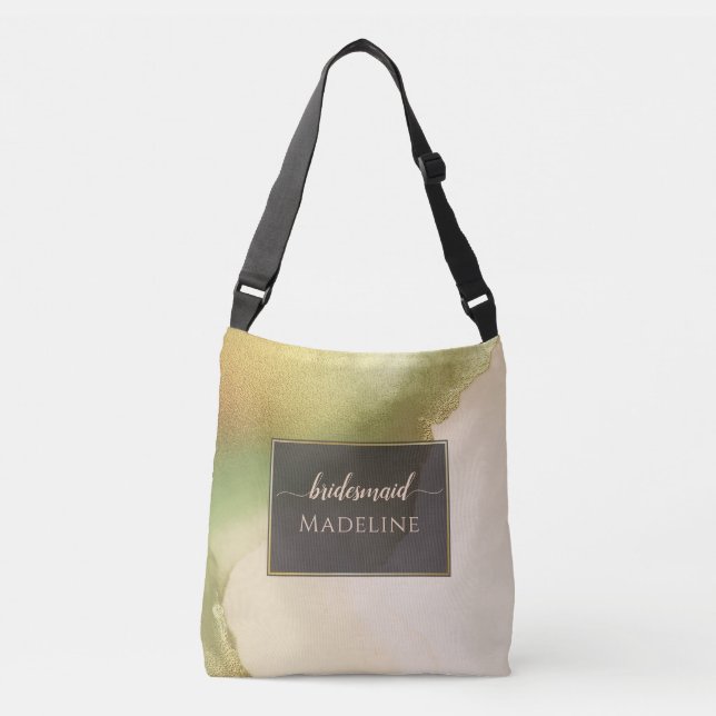 Sac Ajustable Fab Chartreuse 🤵 audacieux et élégant Mariage bud (Devant)