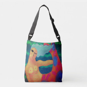 Sac Ajustable Fâcheuse sirène d'art Abstraite