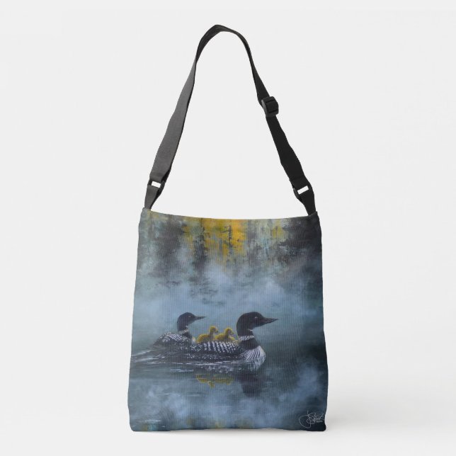 Sac Ajustable Famille de plongeons (Dos)
