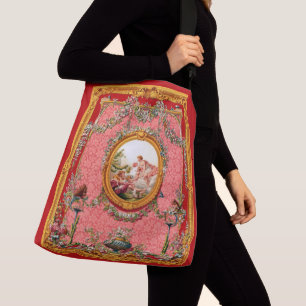 Sac Ajustable famille heureuse d'impression baroque du 18ème