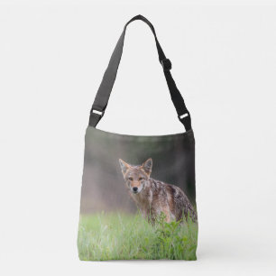 Sac Ajustable Faune de coyote avec forêt douce
