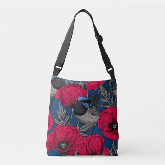 Sac Ajustable Fée et pavots (Devant)