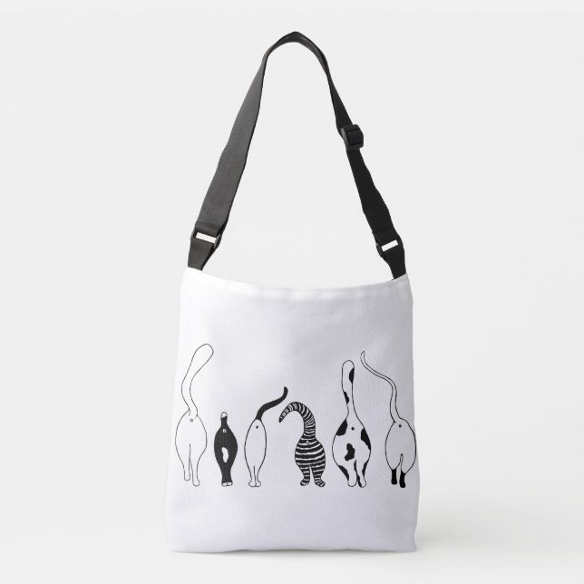 Sac Ajustable Fesses de chat (Devant)