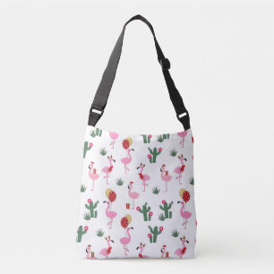 Sac Ajustable Fête du Flamant rose de Noël Vacances