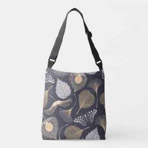 Sac Ajustable Feuilles de Ginkgo : Élégance florale incomparable