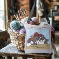 Fil Tricot drôle Chat