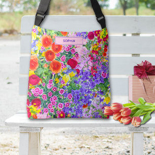 Sac Ajustable Fille florale en droit cadeau - Chic coloré