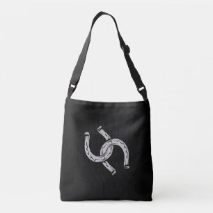 Sac Ajustable Fils de cheval en noir