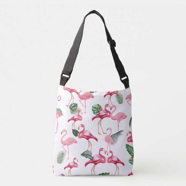Sac Ajustable Flamingos Amour Motif (Devant)