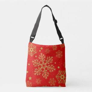 Sac Ajustable Flèche dorée sur rouge