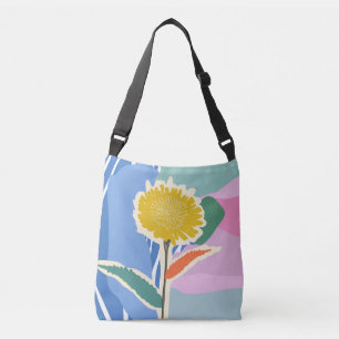 Sac Ajustable Fleur abstraite Dandelion Blocs de couleur Moderne