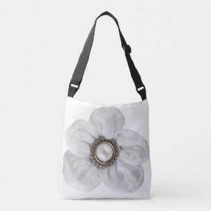 Sac Ajustable Fleur blanche
