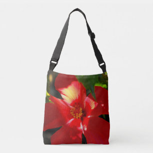 Sac Ajustable Fleur d'Hibiscus rouge au soleil