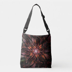 Sac Ajustable Fleur imaginaire fractale douce et tendresse