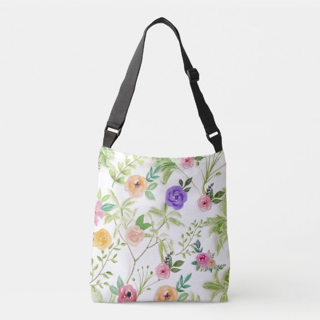 Sac Ajustable Fleur shabby chic (Devant)