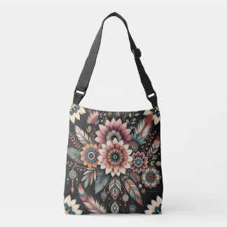 Sac Ajustable Fleurs Boho du soir