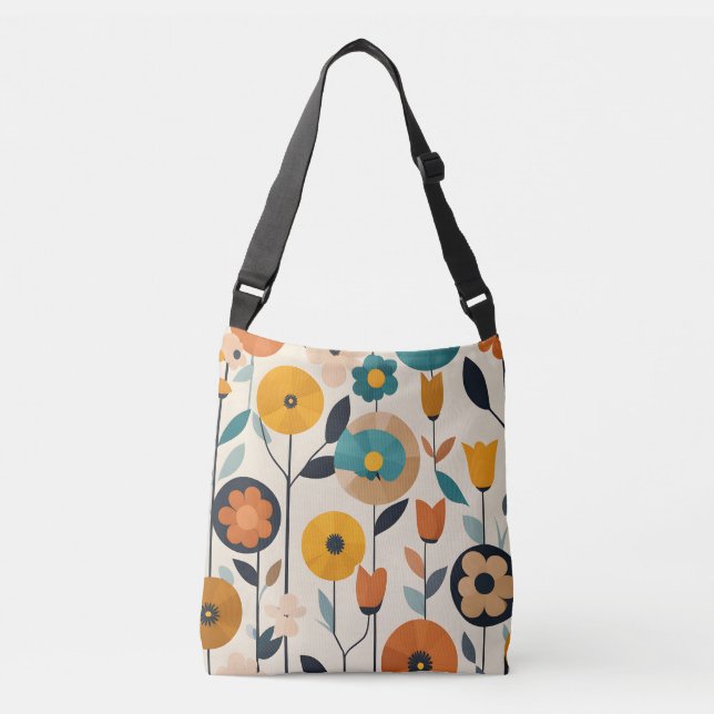 Sac Ajustable Fleurs colorées MCM Pop Art (Devant)