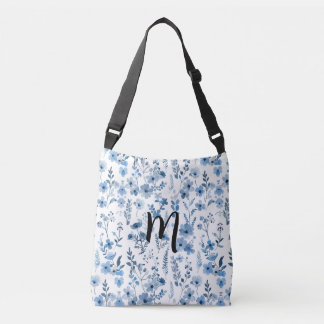 Sac Ajustable Fleurs de France Bleu Personnalisées