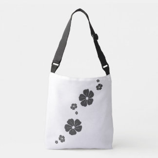 Sac Ajustable Fleurs de printemps gris foncé carrosserie Fourre-
