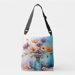 Sac Ajustable Fleurs de ressort d'aquarelle