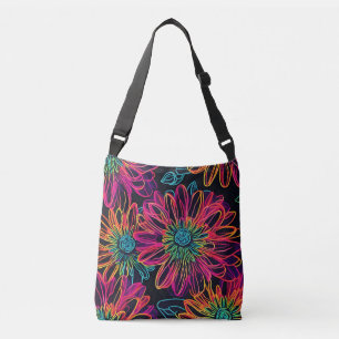 Sac Ajustable Fleurs roses chaudes