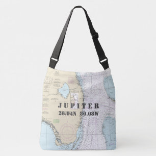 Sac Ajustable Floride Sud Latitude Longitude Thème Nautique