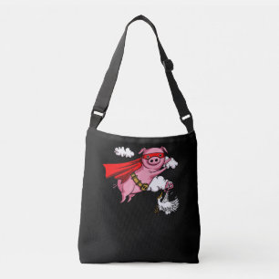 Sac Ajustable Flying Pig Funny Farm Animal Pork