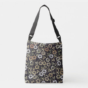 Sac Ajustable Fond floral d'anémone texturé vintage  