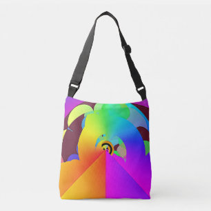 Sac Ajustable Formes géométriques arc-en-ciel + Directions