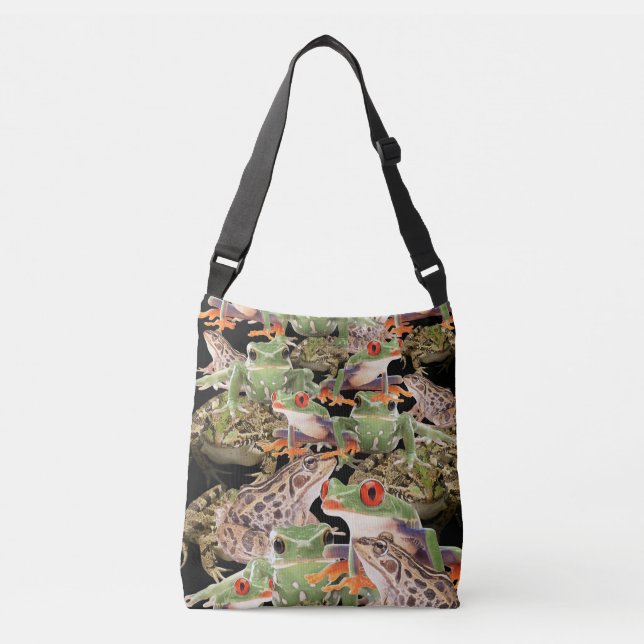 Sac Ajustable Frogs Galore Multicolore (Devant)