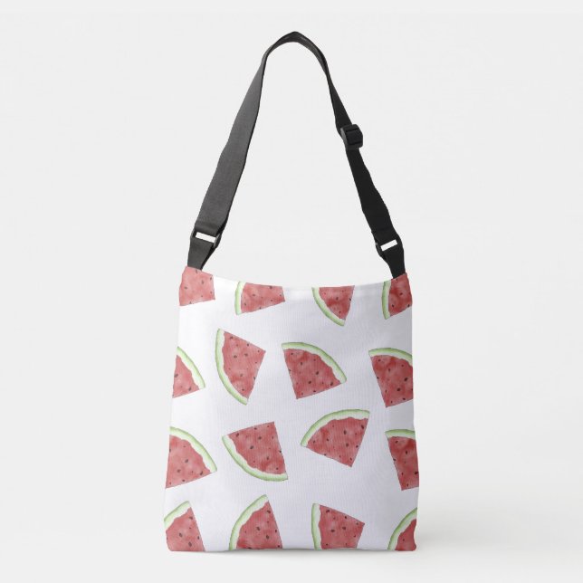 Sac Ajustable Fruits d'été, pastèques juteuses (Devant)