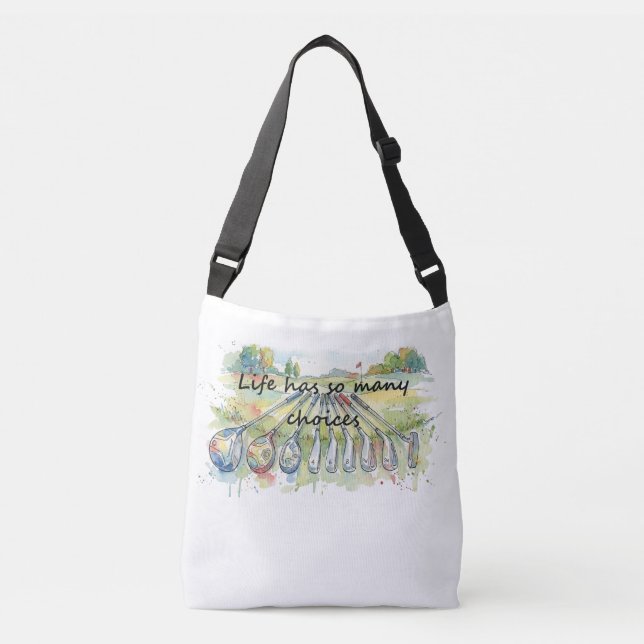 Sac Ajustable Fun Humor Golf Golfing Quote Life Choices (Devant)