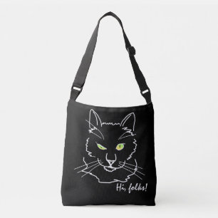 Sac Ajustable Funny Chat Noir
