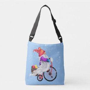 Sac Ajustable Funny Gnome with Bike and Toxits