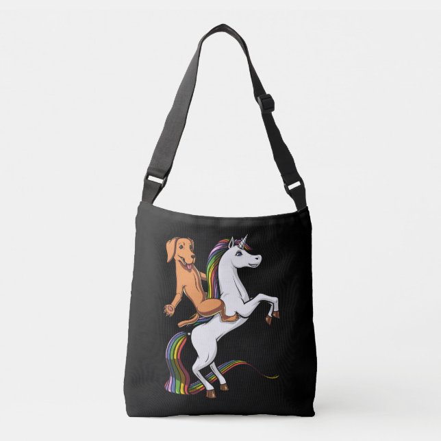 Sac Ajustable Funny Labrador Retriever Chien équitation Unicorn (Devant)