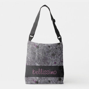 Sac Ajustable Géologie Granite gris avec rose Détails n'importe