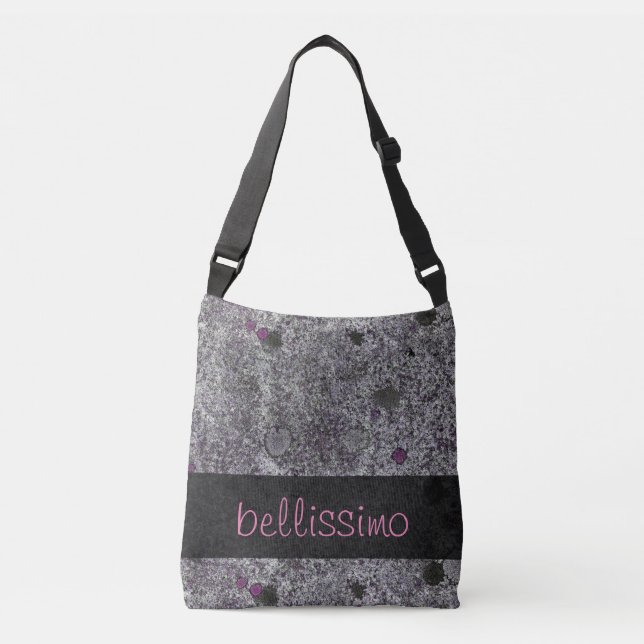 Sac Ajustable Géologie Granite gris avec rose Détails n'importe  (Devant)